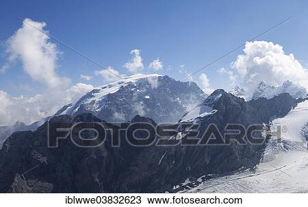 Stock Image - "Ortler Mountain, Ortler Alps, Val Venosta valley, Alto Adige, Italy, Europe". Fotosearch