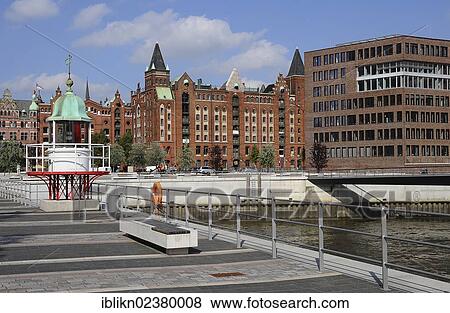 "Osakaallee street with beacon, HafenCity, Hamburg, Germany, Europe" View Large Photo Image Stock Photo - "Osakaallee street with beacon, HafenCity, Hamburg, Germany, Europe". Fotosearch