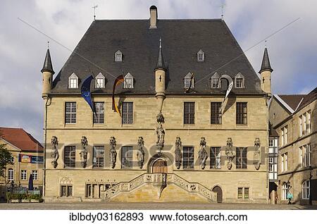 "Osnabrueck town hall, Osnabruck, Lower Saxony, Germany, Europe" View Large Photo Image Stock Image - "Osnabrueck town hall, Osnabruck, Lower Saxony, Germany, Europe". Fotosearch