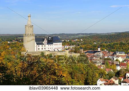 "Osterburg Castle above the historic centre, Weida, Thuringia, Germany, Europe" View Large Photo Image Stock Photo - "Osterburg Castle above the historic centre, Weida, Thuringia, Germany, Europe". Fotosearch