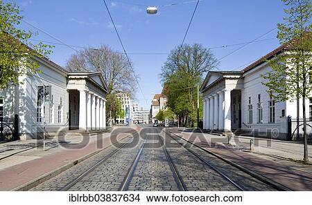 "Ostertorwache, Wilhelm-Wagenfeld-Haus building on the right, Gerhard-Marcks-Haus, museum of modern and contemporary sculpture, on the left, Wallanlagen, Bremen, Germany, Europe" View Large Photo Image Picture - "Ostertorwache, Wilhelm-Wagenfeld-Haus building on the right, Gerhard-Marcks-Haus, museum of modern and contemporary sculpture, on the left, Wallanlagen, Bremen, Germany, Europe". Fotosearch
