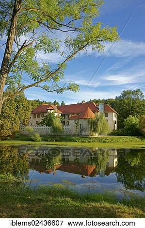 Stock Photo - "Otocec Castle on the Krka river, Slovenia, Europe". Fotosearch