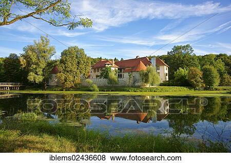 Stock Photo - "Otocec Castle on the Krka river, Slovenia, Europe". Fotosearch
