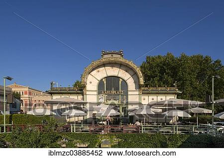 "Otto Wagner Pavilion, opened in 1899, Vienna, Vienna State, Austria, Europe" View Large Photo Image Stock Image - "Otto Wagner Pavilion, opened in 1899, Vienna, Vienna State, Austria, Europe". Fotosearch