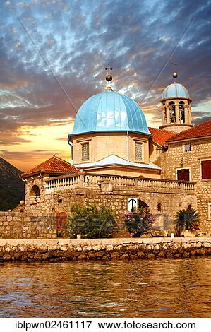 "Our Lady of the Rock, Gospa Od Skrpjela Island, Kotor Bay, Perast, Monte, Europe" View Large Photo Image Stock Photo - "Our Lady of the Rock, Gospa Od Skrpjela Island, Kotor Bay, Perast, Monte, Europe". Fotosearch