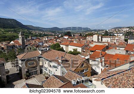 "Overlooking Millau, Aveyron, Midi Pyrenees, France, Europe" View Large Photo Image Stock Photo - "Overlooking Millau, Aveyron, Midi Pyrenees, France, Europe". Fotosearch