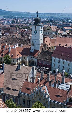 "Overlooking the city, Sibiu, Romania, Europe" View Large Photo Image Stock Photo - "Overlooking the city, Sibiu, Romania, Europe". Fotosearch