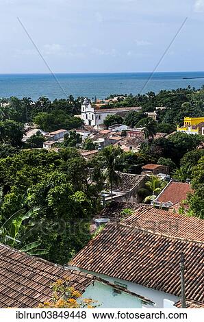 "Overlooking the colonial city of Olinda, UNESCO World Heritage Site, Pernambuco, Brazil, South America" View Large Photo Image Stock Photo - "Overlooking the colonial city of Olinda, UNESCO World Heritage Site, Pernambuco, Brazil, South America". Fotosearch