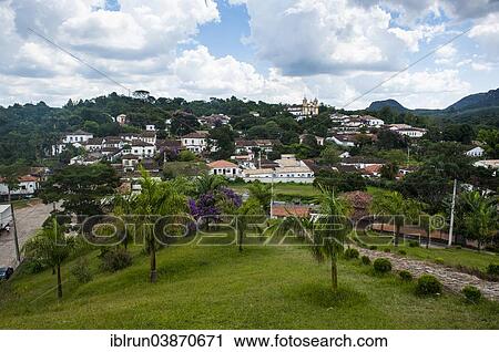"Overlooking the historical town of Tiradentes, Minas Gerais, Brazil, South America" View Large Photo Image Stock Image - "Overlooking the historical town of Tiradentes, Minas Gerais, Brazil, South America". Fotosearch