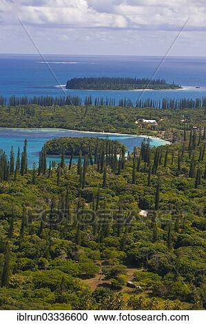Stock Image - "Overlooking the Ile des Pins, Ile des Pins, New Caledonia, France, Oceania". Fotosearch