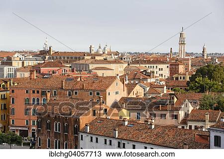 Stock Image - "Overlooking the Santa Croce district, Venice, Veneto Region, Italy, Europe". Fotosearch