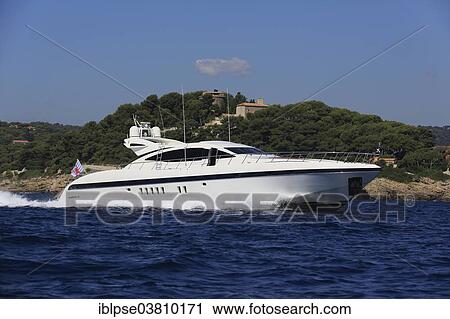 "Overmarine Motor Yacht Melody Nelson crosses at Cap Ferrat, Cote d'Azur, France, Mediterranean Sea, Europe" View Large Photo Image Stock Image - "Overmarine Motor Yacht Melody Nelson crosses at Cap Ferrat, Cote d'Azur, France, Mediterranean Sea, Europe". Fotosearch
