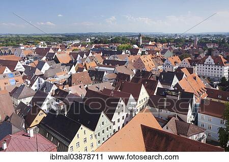 "Overview of the city, Memmingen, Lower Allgau, Swabia, Bavaria, Germany, Europe" View Large Photo Image Stock Image - "Overview of the city, Memmingen, Lower Allgau, Swabia, Bavaria, Germany, Europe". Fotosearch
