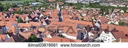 "Overview of the historic town centre, Nordlingen, Romantic Road, Swabia, Bavaria, Germany, Europe" View Large Photo Image Stock Image - "Overview of the historic town centre, Nordlingen, Romantic Road, Swabia, Bavaria, Germany, Europe". Fotosearch