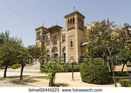 "Pabellon Mudejar, Museo de Artes y Costumbres Populares, Mudejar Pavilion, Museum of Arts and Traditions, Seville, Sevilla, Andalusia, Spain, Europe" View Large Photo Image Stock Image - "Pabellon Mudejar, Museo de Artes y Costumbres Populares, Mudejar Pavilion, Museum of Arts and Traditions, Seville, Sevilla, Andalusia, Spain, Europe". Fotosearch