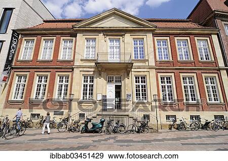 Stock Photo - "Pablo Picasso Museum of Graphic Art, art museum, Munster, Munsterland, Nordrhein-Westfalen, Germany, Europe". Fotosearch