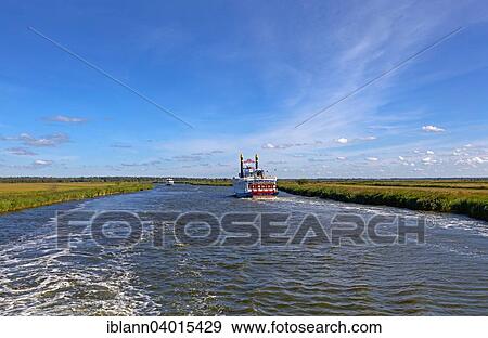 "Paddle steamer River Star on the Prerower Strom, Prerow, Darss-Zingst, Western Pomerania Lagoon Area National Park, Mecklenburg-Western Pomerania, Germany, Europe" View Large Photo Image Stock Photo - "Paddle steamer River Star on the Prerower Strom, Prerow, Darss-Zingst, Western Pomerania Lagoon Area National Park, Mecklenburg-Western Pomerania, Germany, Europe". Fotosearch