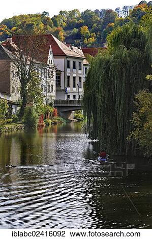 Paddler on the Altmuehl River, Eichstaett, Bavaria, Germany, Europe View Large Photo Image Stock Image - Paddler on the Altmuehl River, Eichstaett, Bavaria, Germany, Europe. Fotosearch