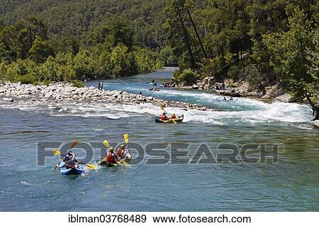 "Paddlers, rafting on the Koprucay River, Koprulu Canyon National Park, Antalya Province, Turkey, Asia" View Large Photo Image Stock Photo - "Paddlers, rafting on the Koprucay River, Koprulu Canyon National Park, Antalya Province, Turkey, Asia". Fotosearch