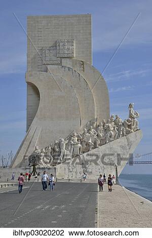 "Padrao dos Descobrimentos, Monument to the Discoveries, on the banks of the Tagus River, Belem, Lisbon, Lisbon District, Portugal, Europe" View Large Photo Image Stock Image - "Padrao dos Descobrimentos, Monument to the Discoveries, on the banks of the Tagus River, Belem, Lisbon, Lisbon District, Portugal, Europe". Fotosearch