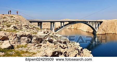 "Pag island bridge, Croatia, Europe" View Large Photo Image Stock Photo - "Pag island bridge, Croatia, Europe". Fotosearch