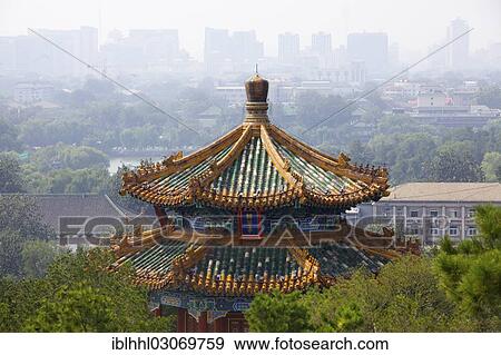 "Pagoda on Coal Hill or Prospect Hill, Jingshan Park, Beijing, China, People's Republic of China, Asia" View Large Photo Image Stock Photo - "Pagoda on Coal Hill or Prospect Hill, Jingshan Park, Beijing, China, People's Republic of China, Asia". Fotosearch
