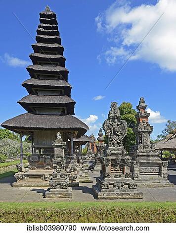 "Pagodas and prayer places of the Pura Taman Ayun temple, national shrine, Bali, Indonesia, Asia" View Large Photo Image Stock Image - "Pagodas and prayer places of the Pura Taman Ayun temple, national shrine, Bali, Indonesia, Asia". Fotosearch