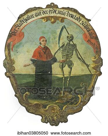 "Painted metal plaque of the Edlitzer Dance of Death, motif """"The priest""""" View Large Photo Image Stock Image - "Painted metal plaque of the Edlitzer Dance of Death, motif """"The priest""""". Fotosearch