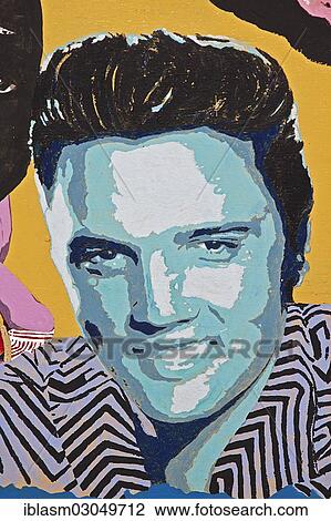 "Painted portrait of Elvis Presley, Langkawi, Langkawi, Sultanat Kedah, Malaysia, Asia" View Large Photo Image Stock Image - "Painted portrait of Elvis Presley, Langkawi, Langkawi, Sultanat Kedah, Malaysia, Asia". Fotosearch