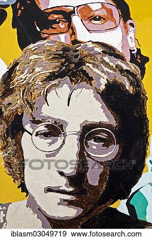 "Painted portrait of the singer John Lennon, Langkawi, Langkawi, Sultanat Kedah, Malaysia, Asia" View Large Photo Image Stock Photo - "Painted portrait of the singer John Lennon, Langkawi, Langkawi, Sultanat Kedah, Malaysia, Asia". Fotosearch