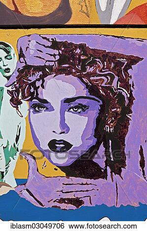 "Painted portrait of the singer Madonna, Langkawi, Langkawi, Sultanat Kedah, Malaysia, Asia" View Large Photo Image Stock Photograph - "Painted portrait of the singer Madonna, Langkawi, Langkawi, Sultanat Kedah, Malaysia, Asia". Fotosearch