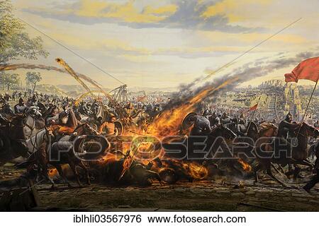 "Painting of the conquest of Constantinople by the Ottomans in 1453, in the Panorama 1453 History Museum, Istanbul, European side, Istanbul Province, Turkey, European side, Europe" View Large Photo Image Stock Photograph - "Painting of the conquest of Constantinople by the Ottomans in 1453, in the Panorama 1453 History Museum, Istanbul, European side, Istanbul Province, Turkey, European side, Europe". Fotosearch