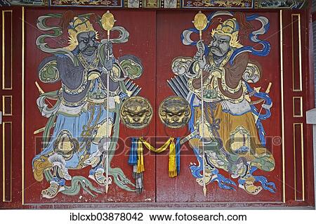 "Painting on a gate, Gate of Peace, Winter Palace of Bogd Khan, Ulaanbaatar or Ulan Bator, Mongolia, Asia" View Large Photo Image Stock Image - "Painting on a gate, Gate of Peace, Winter Palace of Bogd Khan, Ulaanbaatar or Ulan Bator, Mongolia, Asia". Fotosearch
