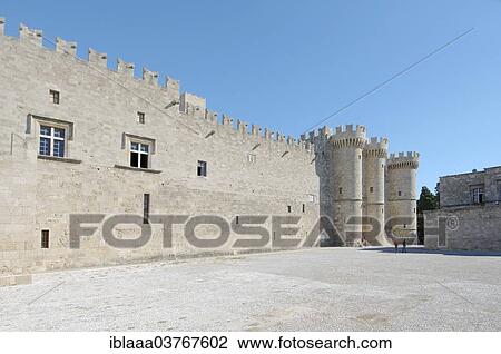 "Palace of the Grand Master of the Knights of Rhodes, Rhodes, Greece, Europe" View Large Photo Image Stock Image - "Palace of the Grand Master of the Knights of Rhodes, Rhodes, Greece, Europe". Fotosearch