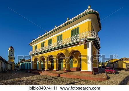 "Palacio Brunet, rear left the church Convento de San Francisco de Asis, Trinidad, Cuba, North America" View Large Photo Image Stock Image - "Palacio Brunet, rear left the church Convento de San Francisco de Asis, Trinidad, Cuba, North America". Fotosearch