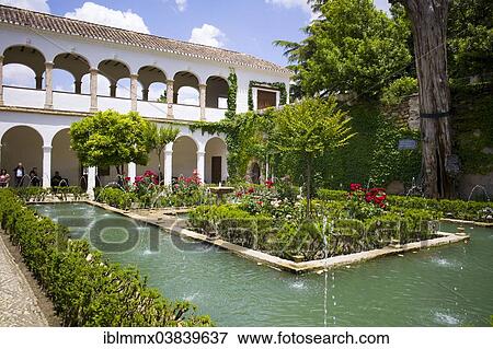 "Palacio de Generalife, Alhambra, UNESCO World Heritage Site, Granada, Spain, Europe" View Large Photo Image Stock Photo - "Palacio de Generalife, Alhambra, UNESCO World Heritage Site, Granada, Spain, Europe". Fotosearch
