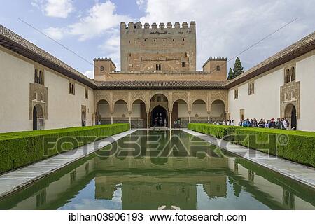 "Palacio Nazaries, Nasrid Palaces, Comares, Granada, Andalusia, Spain, Europe" View Large Photo Image Stock Image - "Palacio Nazaries, Nasrid Palaces, Comares, Granada, Andalusia, Spain, Europe". Fotosearch