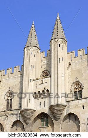 "Palais des Papes or Papal Palace, Avignon, Vaucluse, Provence-Alpes-Cote d'Azur, Southern France, France, Europe" View Large Photo Image Picture - "Palais des Papes or Papal Palace, Avignon, Vaucluse, Provence-Alpes-Cote d'Azur, Southern France, France, Europe". Fotosearch