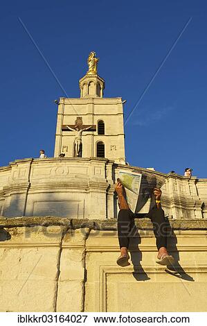 "Palais des Papes, Papal Palace, Avignon, Provence, Region Provence-Alpes-Cote d? ÇÖAzur, France, Europe" View Large Photo Image Stock Photo - "Palais des Papes, Papal Palace, Avignon, Provence, Region Provence-Alpes-Cote d? ÇÖAzur, France, Europe". Fotosearch