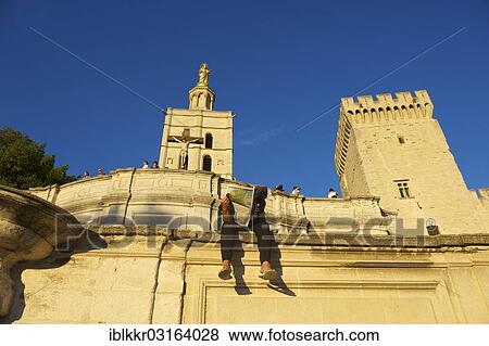 "Palais des Papes, Papal Palace, Avignon, Provence, Region Provence-Alpes-Cote d? ÇÖAzur, France, Europe" View Large Photo Image Stock Photo - "Palais des Papes, Papal Palace, Avignon, Provence, Region Provence-Alpes-Cote d? ÇÖAzur, France, Europe". Fotosearch