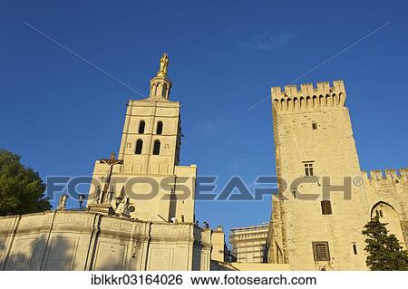 "Palais des Papes, Papal Palace, Avignon, Provence, Region Provence-Alpes-Cote d? ÇÖAzur, France, Europe" View Large Photo Image Stock Photograph - "Palais des Papes, Papal Palace, Avignon, Provence, Region Provence-Alpes-Cote d? ÇÖAzur, France, Europe". Fotosearch