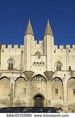 "Palais des Papes, Papal Palace, Avignon, Provence, Region Provence-Alpes-Cote d? ÇÖAzur, France, Europe" View Large Photo Image Stock Photography - "Palais des Papes, Papal Palace, Avignon, Provence, Region Provence-Alpes-Cote d? ÇÖAzur, France, Europe". Fotosearch