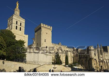 "Palais des Papes, Papal Palace, Avignon, Provence, Region Provence-Alpes-Cote d? ÇÖAzur, France, Europe" View Large Photo Image Stock Photography - "Palais des Papes, Papal Palace, Avignon, Provence, Region Provence-Alpes-Cote d? ÇÖAzur, France, Europe". Fotosearch