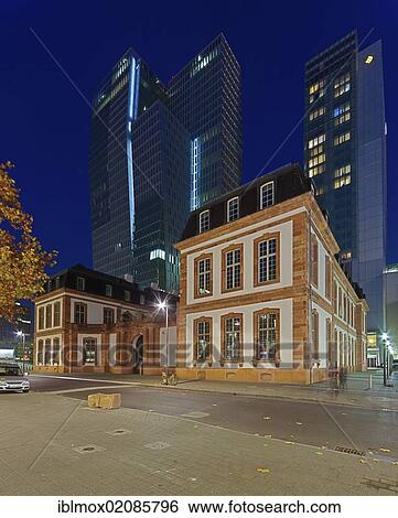 "Palais Thurn und Taxis in front of the luxury hotel Jumeirah Frankfurt, building complex PalaisQuartier, Thurn-und-Taxis-Platz square, Frankfurt, Hesse, Germany, Europe" View Large Photo Image Stock Photograph - "Palais Thurn und Taxis in front of the luxury hotel Jumeirah Frankfurt, building complex PalaisQuartier, Thurn-und-Taxis-Platz square, Frankfurt, Hesse, Germany, Europe". Fotosearch