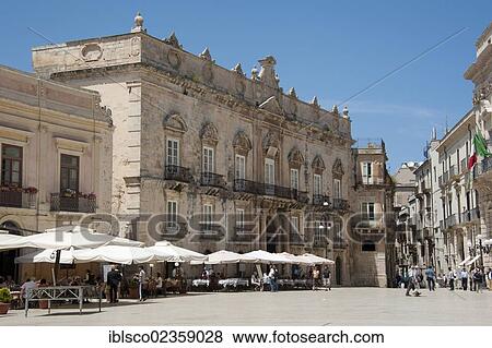 "Palazzo Beneventano del Bosco Palace, Piazza Duomo, Cathedral Square, Siracusa, Syracuse, Ortigia, Ortygia Island, Sicily, Italy, Europe" View Large Photo Image Stock Photo - "Palazzo Beneventano del Bosco Palace, Piazza Duomo, Cathedral Square, Siracusa, Syracuse, Ortigia, Ortygia Island, Sicily, Italy, Europe". Fotosearch