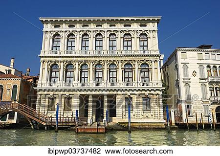 "Palazzo Ca'Rezzonico, built in 1649 by Baldassarre Longhena, Baroque style, on the Grand Canal, Venice, Venezien, Italy, Europe" View Large Photo Image Stock Image - "Palazzo Ca'Rezzonico, built in 1649 by Baldassarre Longhena, Baroque style, on the Grand Canal, Venice, Venezien, Italy, Europe". Fotosearch