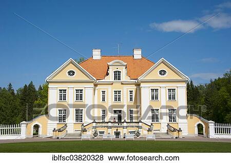 Stock Photo - "Palmse Manor, Palmse, Estonia, Baltic States, Europe". Fotosearch