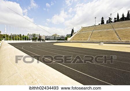 "Panathinaikos stadium of the first modern Olympic Games in 1896, Athens, Greece, Europe" View Large Photo Image Stock Image - "Panathinaikos stadium of the first modern Olympic Games in 1896, Athens, Greece, Europe". Fotosearch