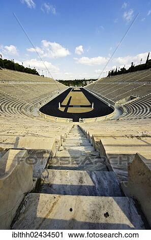 "Panathinaikos stadium of the first modern Olympic Games in 1896, Athens, Greece, Europe" View Large Photo Image Stock Image - "Panathinaikos stadium of the first modern Olympic Games in 1896, Athens, Greece, Europe". Fotosearch
