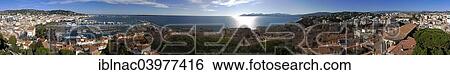 "Panorama, Cannes, French Riviera, Provence-Alpes-Cote d'Azur, France, Europe" View Large Photo Image Stock Photograph - "Panorama, Cannes, French Riviera, Provence-Alpes-Cote d'Azur, France, Europe". Fotosearch